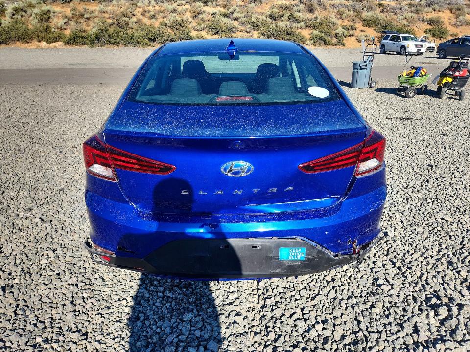 60778536 :رقم المزاد ، KMHD74LF6LU001828 vin ، 2020 Hyundai Elantra مزاد بيع