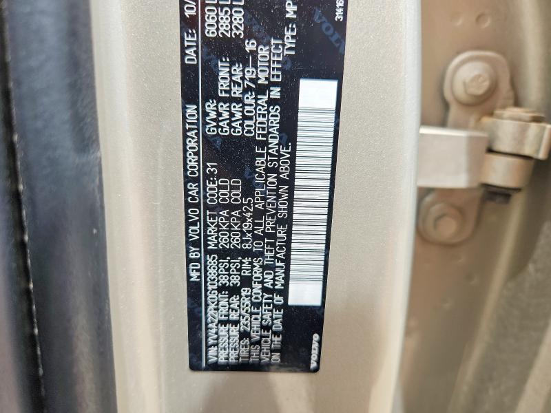 Продажа на аукционе авто 2016 Volvo Xc90, vin: YV4A22PK0G1038685, номер лота: 61466636