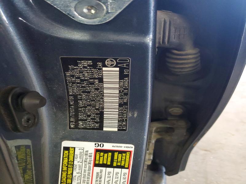 61447756 :رقم المزاد ، 2T1BURHE2FC430399 vin ، 2015 Toyota Corolla مزاد بيع