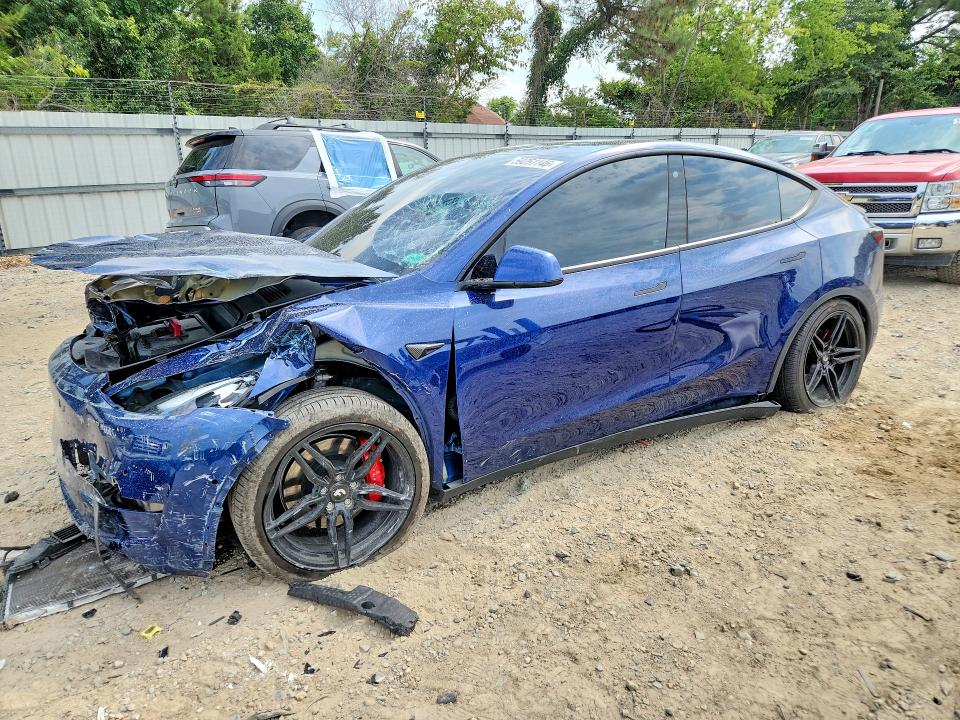 2022 Tesla Model Y მანქანა იყიდება აუქციონზე, vin: 7SAYGDEF0NF438337, აუქციონის ნომერი: 59251146