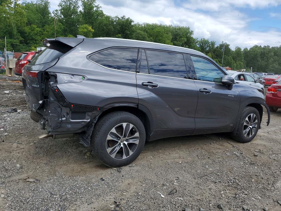 Aukcja sprzedaży 2021 Toyota Highlander, vin: 5TDGBRCH4MS530165, numer aukcji: 61852616