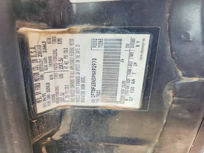 Aukcja sprzedaży 1993 Ford F150, vin: 1FTDF15N5PNA91970, numer aukcji: 62685956