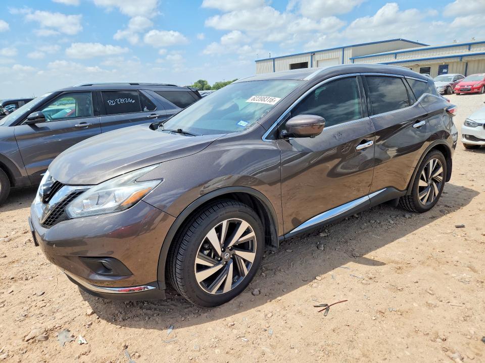 Продаж на аукціоні авто 2017 Nissan Murano, vin: 5N1AZ2MG4HN185015, номер лоту: 62398316