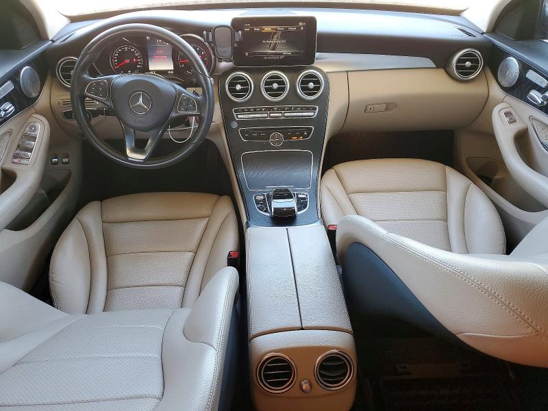 61858656 :رقم المزاد ، 55SWF4HB0HU223284 vin ، 2017 Mercedes-benz C مزاد بيع