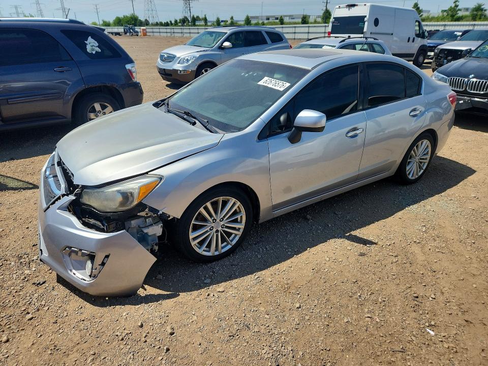 2014 Subaru Impreza მანქანა იყიდება აუქციონზე, vin: JF1GJAH61EH008195, აუქციონის ნომერი: 62676576
