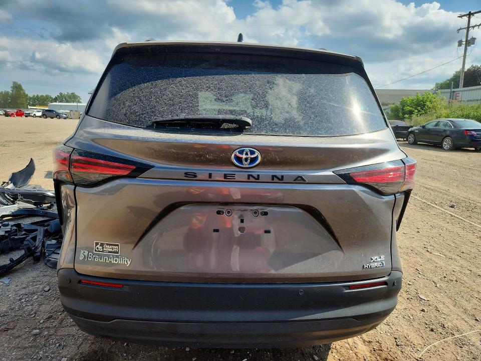 Aukcja sprzedaży 2022 Toyota Sienna, vin: 5TDJRKEC8NS123042, numer aukcji: 59330536