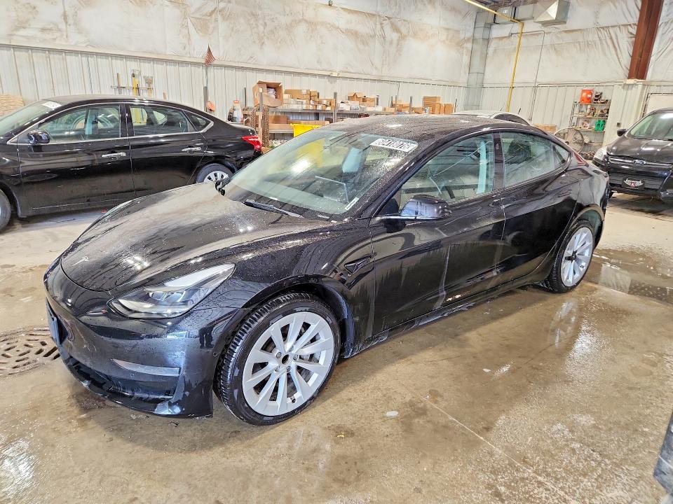 Auction sale of the 2022 Tesla Model 3, vin: 5YJ3E1EA3NF304034, lot number: 60418076