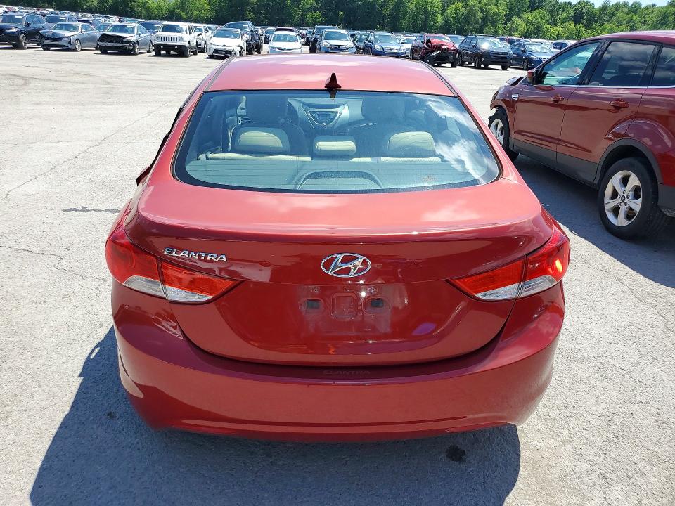 60203546 :رقم المزاد ، KMHDH4AE5DU534178 vin ، 2013 Hyundai Elantra مزاد بيع