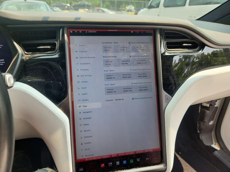 Продаж на аукціоні авто 2018 Tesla Model X, vin: 5YJXCBE24JF116803, номер лоту: 61958766