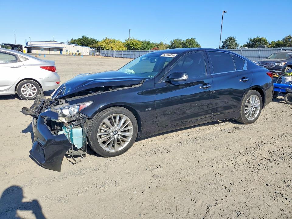 2019 Infiniti Q50 მანქანა იყიდება აუქციონზე, vin: JN1EV7AP9KM518831, აუქციონის ნომერი: 62164436
