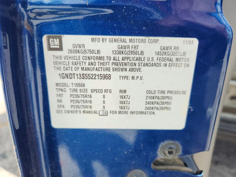 Продаж на аукціоні авто 2005 Chevrolet 1500 Extended Cab 14, vin: 1GNDT13S552215968, номер лоту: 85974335