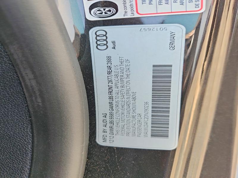Aukcja sprzedaży 2013 Audi S7, vin: WAUW2AFC2DN090236, numer aukcji: 60009956