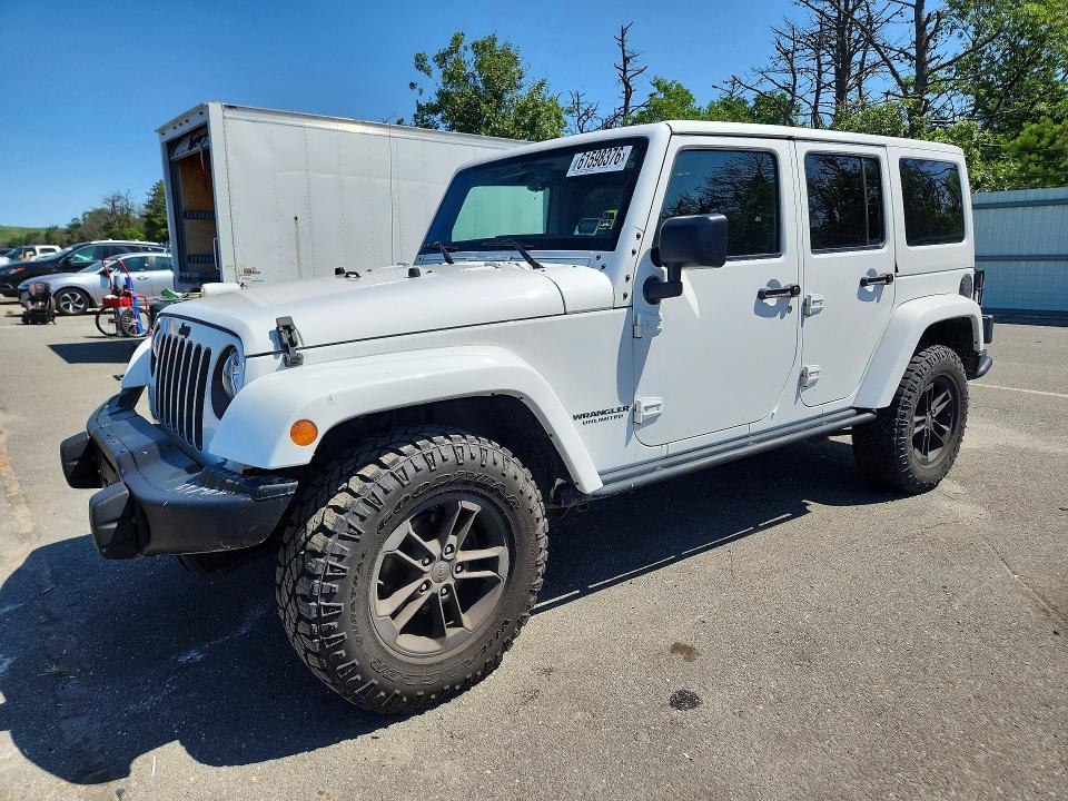 2017 Jeep Wrangler Unlimited მანქანა იყიდება აუქციონზე, vin: 1C4HJWEG0HL607759, აუქციონის ნომერი: 61598376