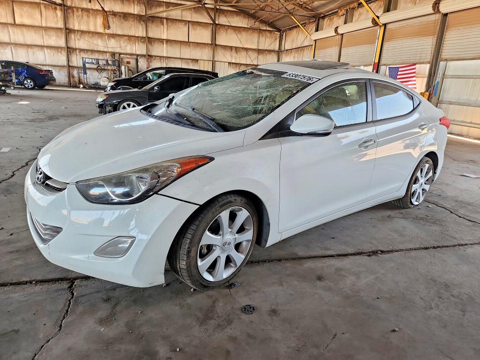 2013 Hyundai Elantra მანქანა იყიდება აუქციონზე, vin: 5NPDH4AEXDH231329, აუქციონის ნომერი: 63307576