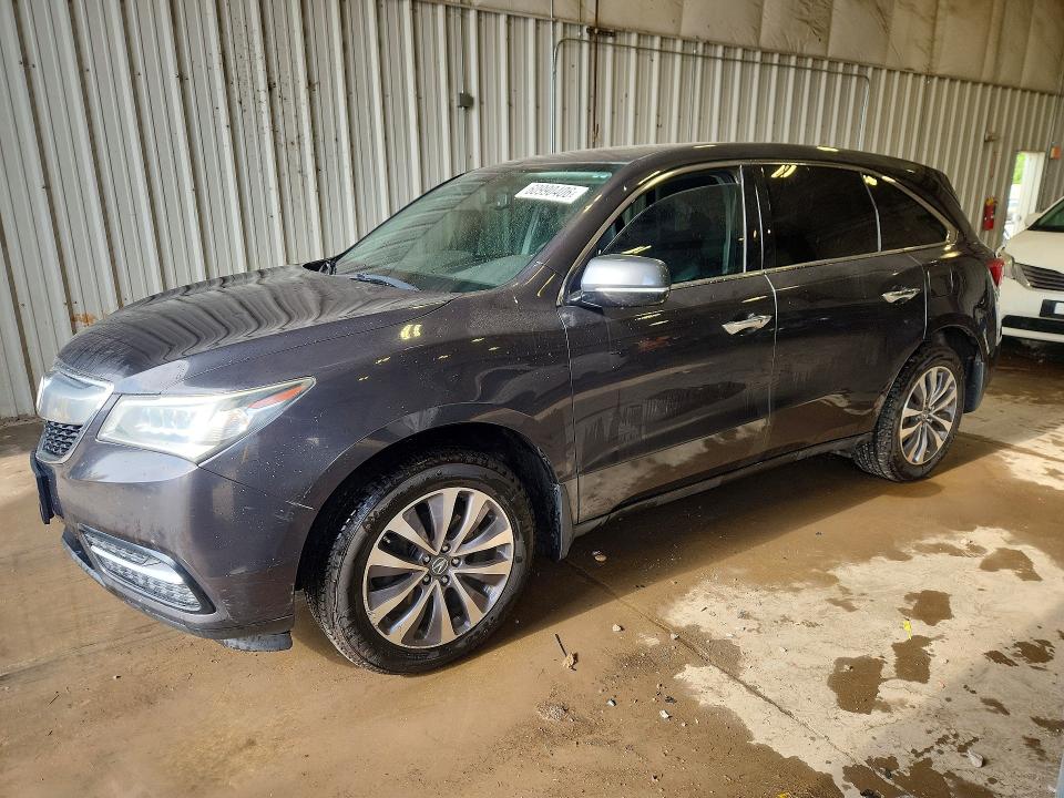 Продаж на аукціоні авто 2014 Acura Mdx, vin: 5FRYD4H63EB025943, номер лоту: 60990406