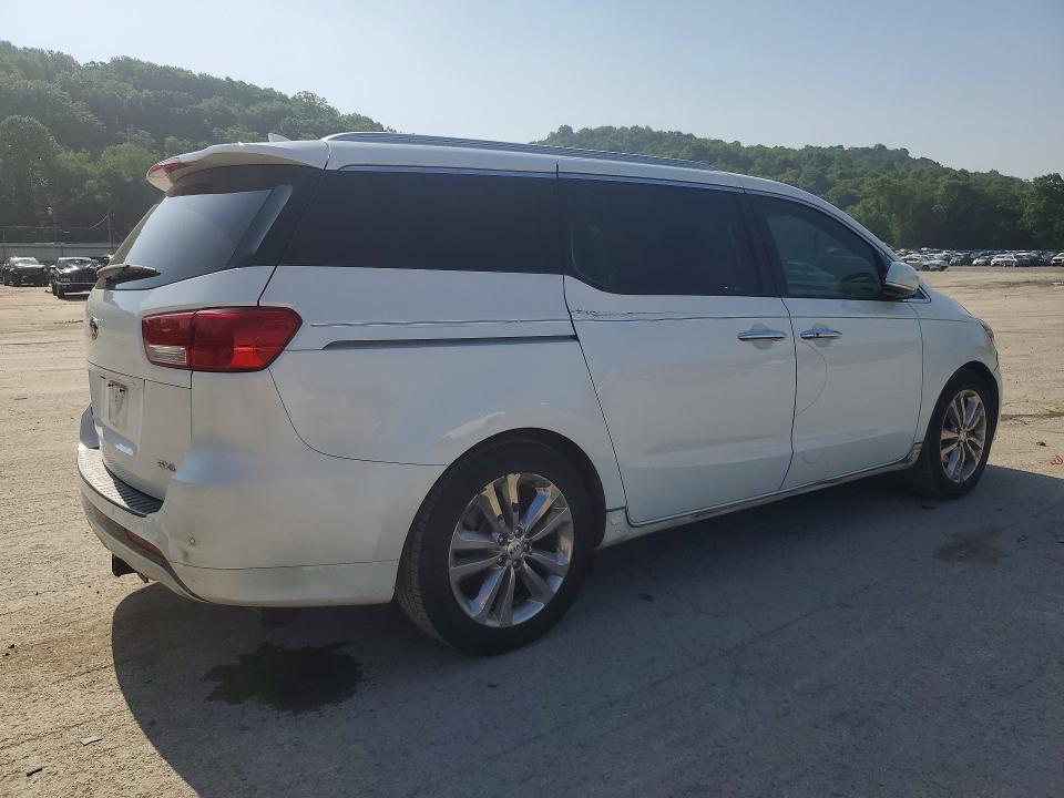59152016 :رقم المزاد ، KNDME5C16G6140386 vin ، 2016 Kia Sedona مزاد بيع