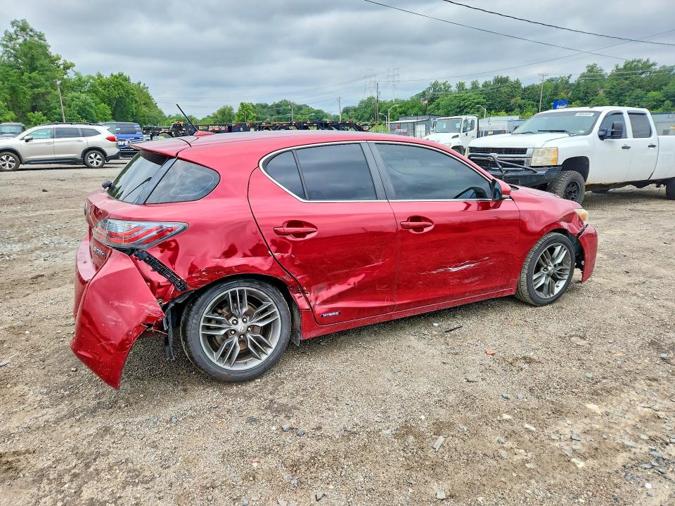Aukcja sprzedaży 2012 Lexus Ct, vin: JTHKD5BH8C2121279, numer aukcji: 59869556