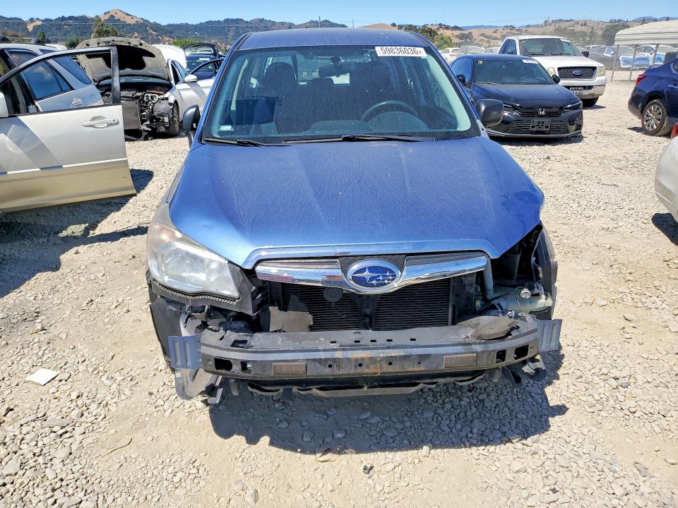 2015 Subaru Forester მანქანა იყიდება აუქციონზე, vin: JF2SJAAC1FH546130, აუქციონის ნომერი: 59836036
