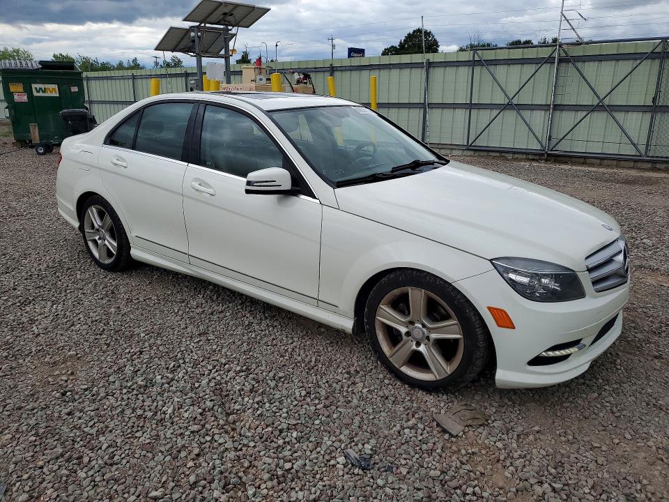 62058716 :رقم المزاد ، WDDGF8BB6BR153156 vin ، 2011 Mercedes-benz C مزاد بيع