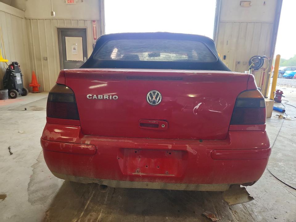Продаж на аукціоні авто 2000 Volkswagen Cabrio, vin: 3VWDC21V5YM803875, номер лоту: 60853176