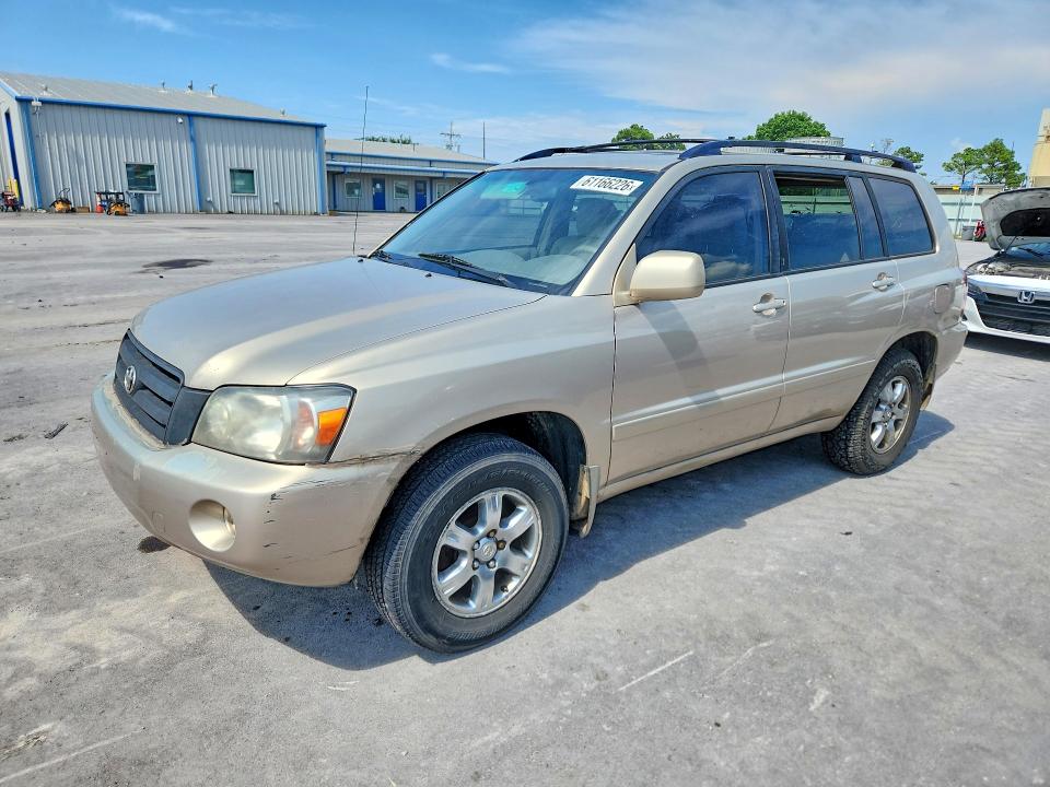 2004 Toyota Highlander მანქანა იყიდება აუქციონზე, vin: JTEEP21A640047555, აუქციონის ნომერი: 61166226
