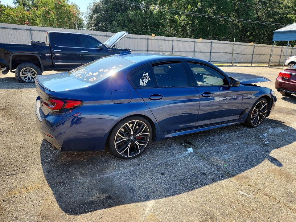 2021 Bmw M550xi მანქანა იყიდება აუქციონზე, vin: WBA13BK02MCF95068, აუქციონის ნომერი: 59644656