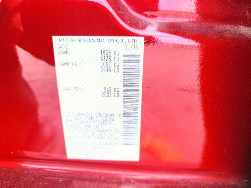 2019 Nissan Altima მანქანა იყიდება აუქციონზე, vin: 1N4BL4EV9KN316634, აუქციონის ნომერი: 60269006