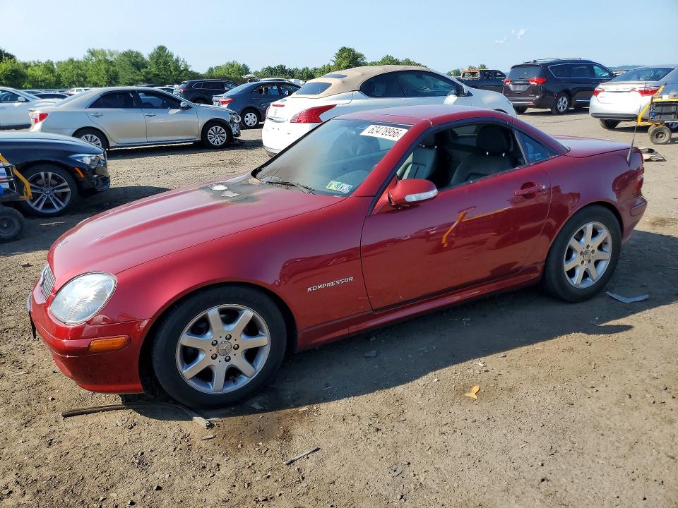 Продаж на аукціоні авто 2001 Mercedes-benz Slk, vin: WDBKK49F61F202310, номер лоту: 62478956