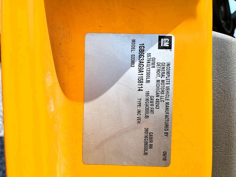 Auction sale of the 2010 Thomas Minotour G3500, vin: 1GB6G3AG9A1158114, lot number: 62112086