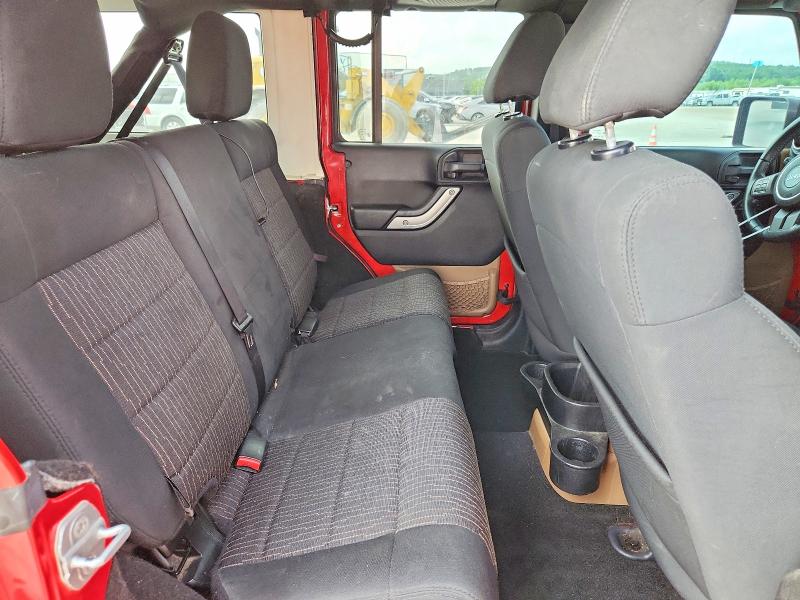 61150716 :رقم المزاد ، 1C4BJWEGXCL241260 vin ، 2012 Jeep Wrangler Unlimited مزاد بيع