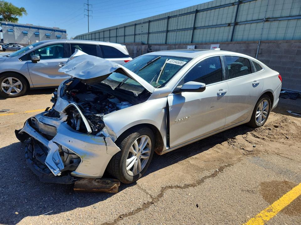 63194606 :رقم المزاد ، 1G1ZD5ST1JF136726 vin ، 2018 Chevrolet Malibu مزاد بيع