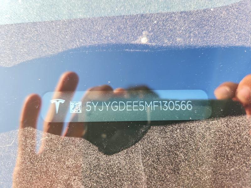 Aukcja sprzedaży 2021 Tesla Model Y, vin: 5YJYGDEE5MF130566, numer aukcji: 60674906