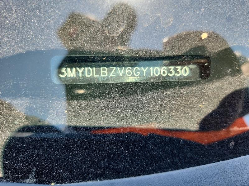 2016 Scion Ia მანქანა იყიდება აუქციონზე, vin: 3MYDLBZV6GY106330, აუქციონის ნომერი: 62127126