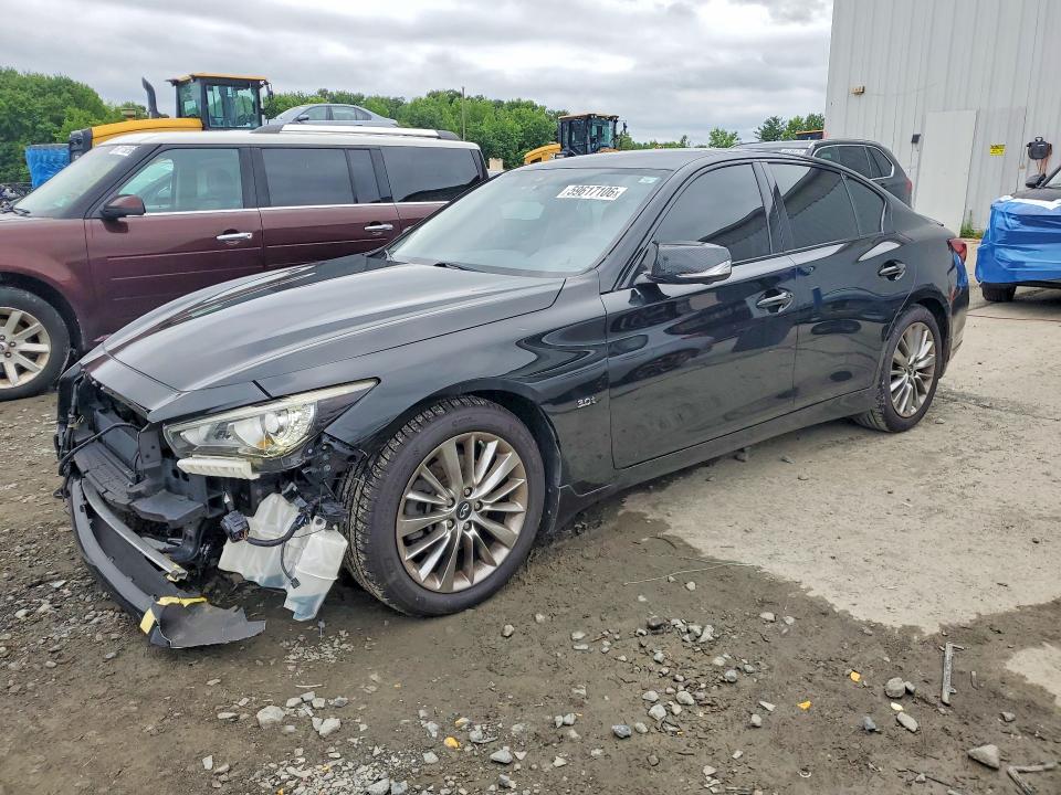 2018 Infiniti Q50 მანქანა იყიდება აუქციონზე, vin: JN1EV7AR6JM431792, აუქციონის ნომერი: 59617106