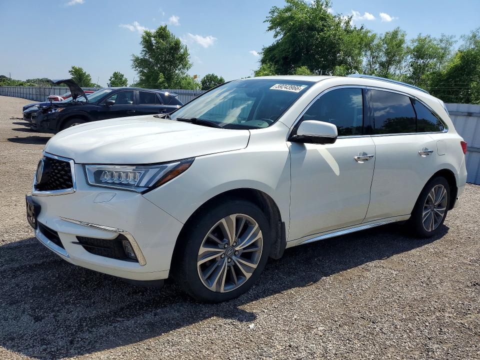 59243966 :رقم المزاد ، 5FRYD4H0XHB502755 vin ، 2017 Acura Mdx مزاد بيع