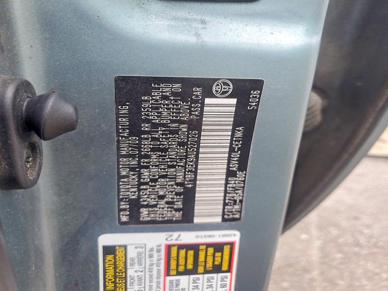 Продажа на аукционе авто 2010 Toyota Camry, vin: 4T1BF3EK9AU527026, номер лота: 60630936