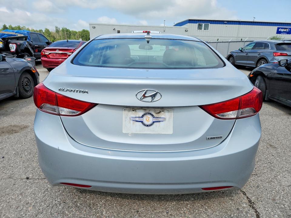 62808246 :رقم المزاد ، 5NPDH4AE4DH319485 vin ، 2013 Hyundai Elantra مزاد بيع