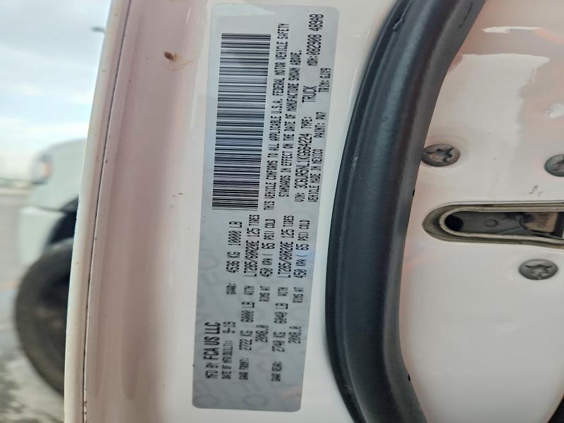 62837996 :رقم المزاد ، 3C6UR5NL1KG664224 vin ، 2019 Ram 2500 مزاد بيع