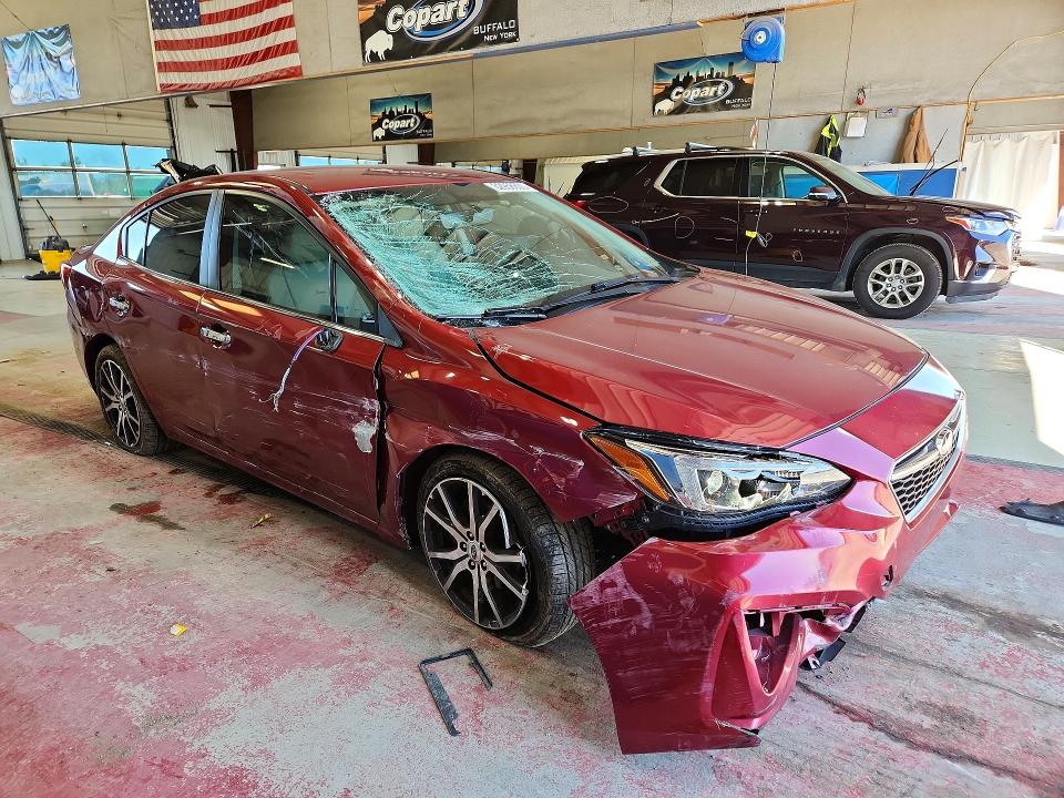62958606 :رقم المزاد ، 4S3GKAN63J3606369 vin ، 2018 Subaru Impreza مزاد بيع