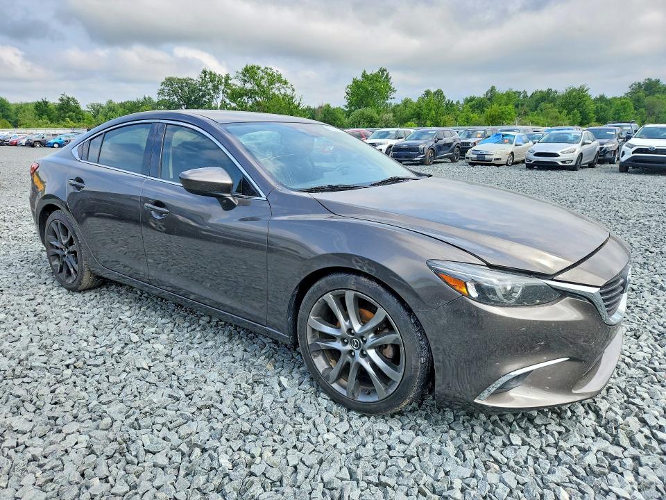 60335016 :رقم المزاد ، JM1GJ1W50G1471378 vin ، 2016 Mazda 6 Grand Touring مزاد بيع