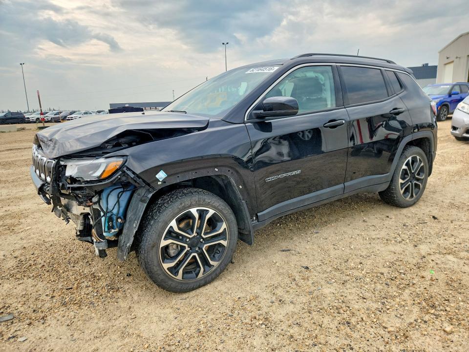 2022 Jeep Compass მანქანა იყიდება აუქციონზე, vin: 3C4NJDCB1NT220653, აუქციონის ნომერი: 62164516