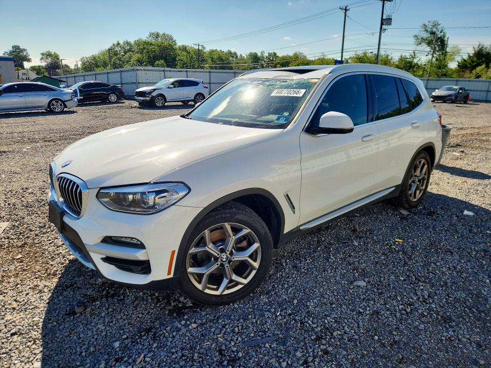 Aukcja sprzedaży 2021 Bmw X3, vin: 5UXTY5C05M9E39762, numer aukcji: 60270266