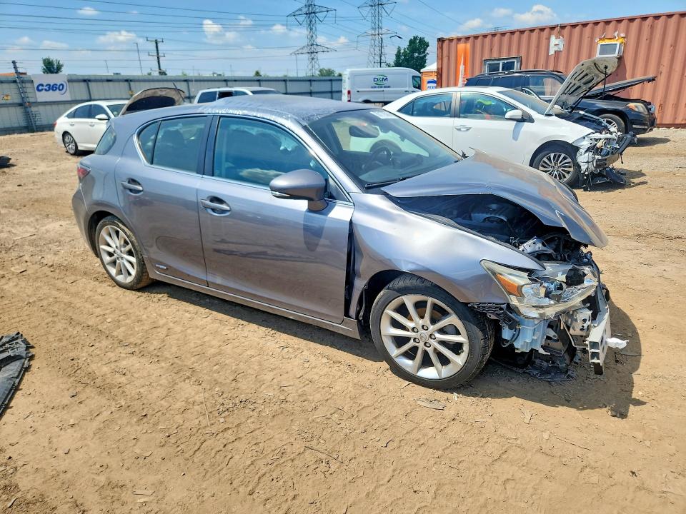 2013 Lexus Ct მანქანა იყიდება აუქციონზე, vin: JTHKD5BH4D2167659, აუქციონის ნომერი: 60170566