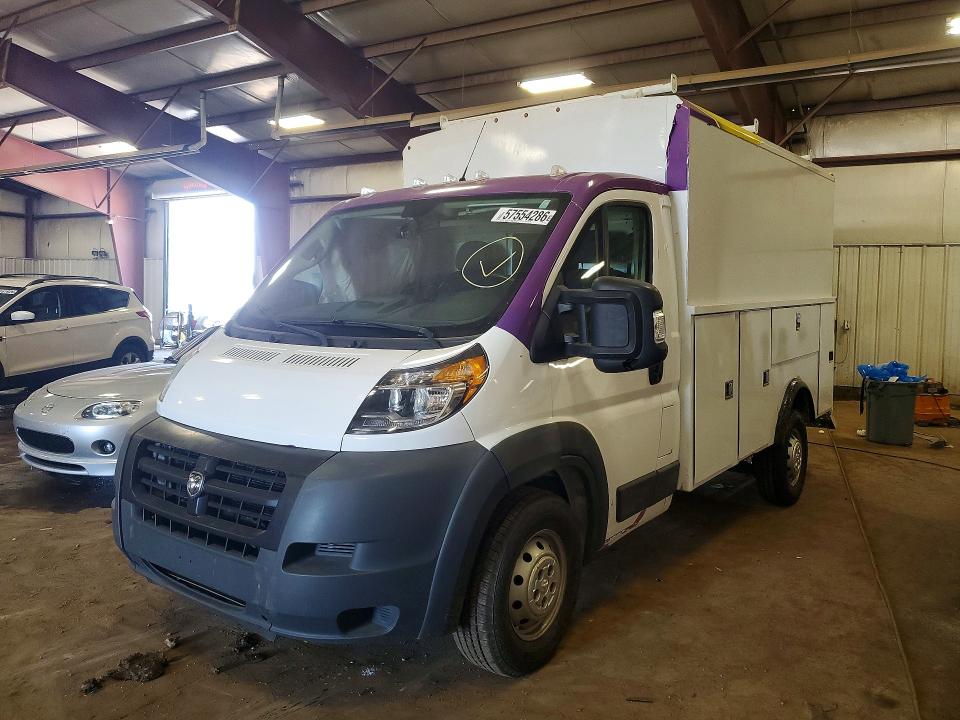 Продаж на аукціоні авто 2018 Ram Promaster 3500, vin: 3C7WRVKG4JE134982, номер лоту: 57554286