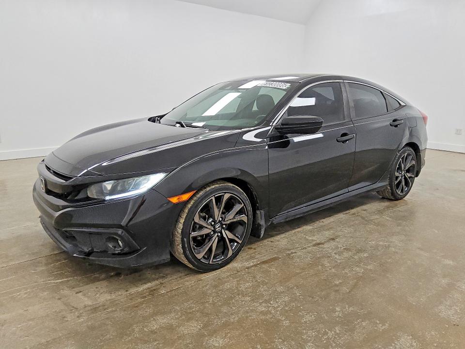 61230086 :رقم المزاد ، 2HGFC2F8XMH503693 vin ، 2021 Honda Civic مزاد بيع