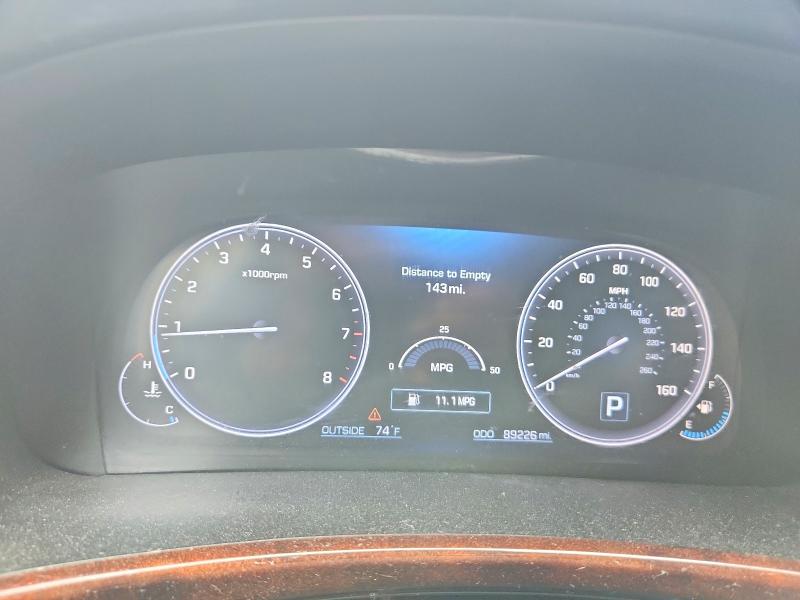 60790096 :رقم المزاد ، KMHGH4JH2FU095225 vin ، 2015 Hyundai Equus مزاد بيع