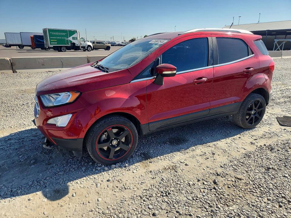 61802546 :رقم المزاد ، MAJ6P1WLXJC178100 vin ، 2018 Ford Ecosport مزاد بيع