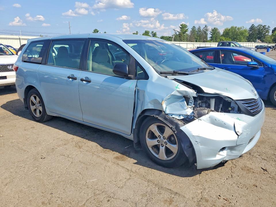 Продаж на аукціоні авто 2015 Toyota Sienna, vin: 5TDZK3DC8FS600777, номер лоту: 63544806