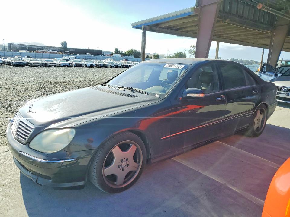 2002 Mercedes-benz S მანქანა იყიდება აუქციონზე, vin: WDBNG73J22A236790, აუქციონის ნომერი: 60826296
