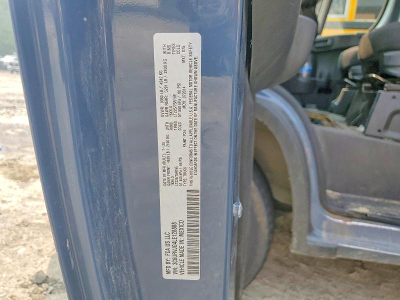 Aukcja sprzedaży 2020 Ram Promaster 3500, vin: 3C6URVJG4LE128888, numer aukcji: 58766416